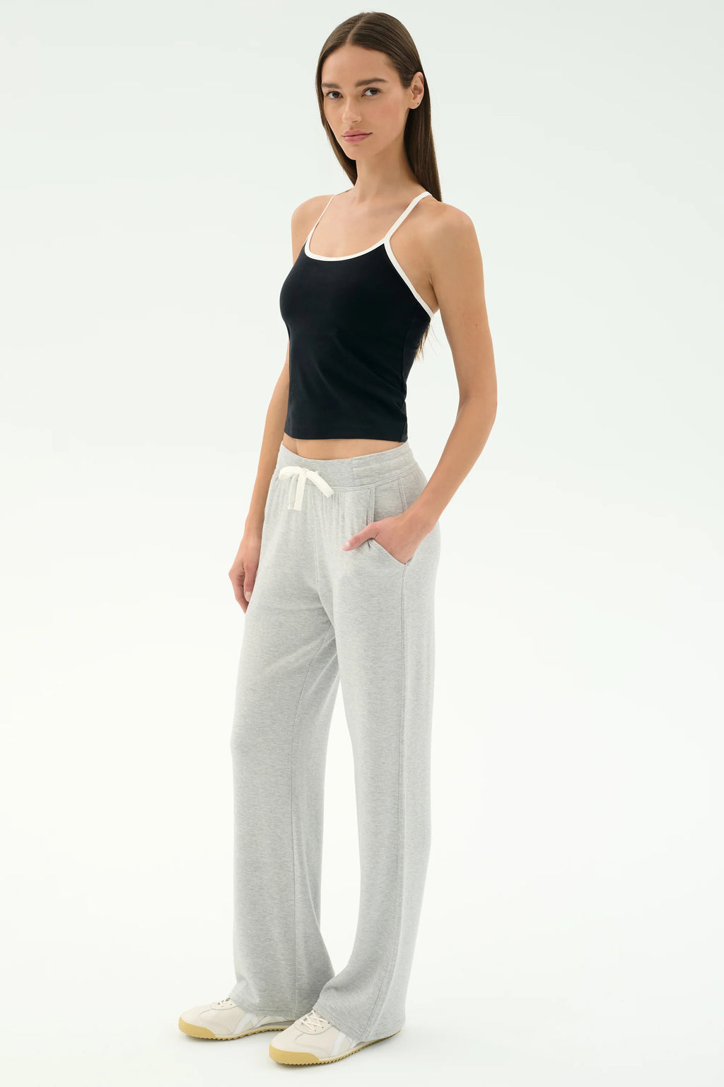 SPLITS59 | Raven Fleece Sweatpants - Heather Grey