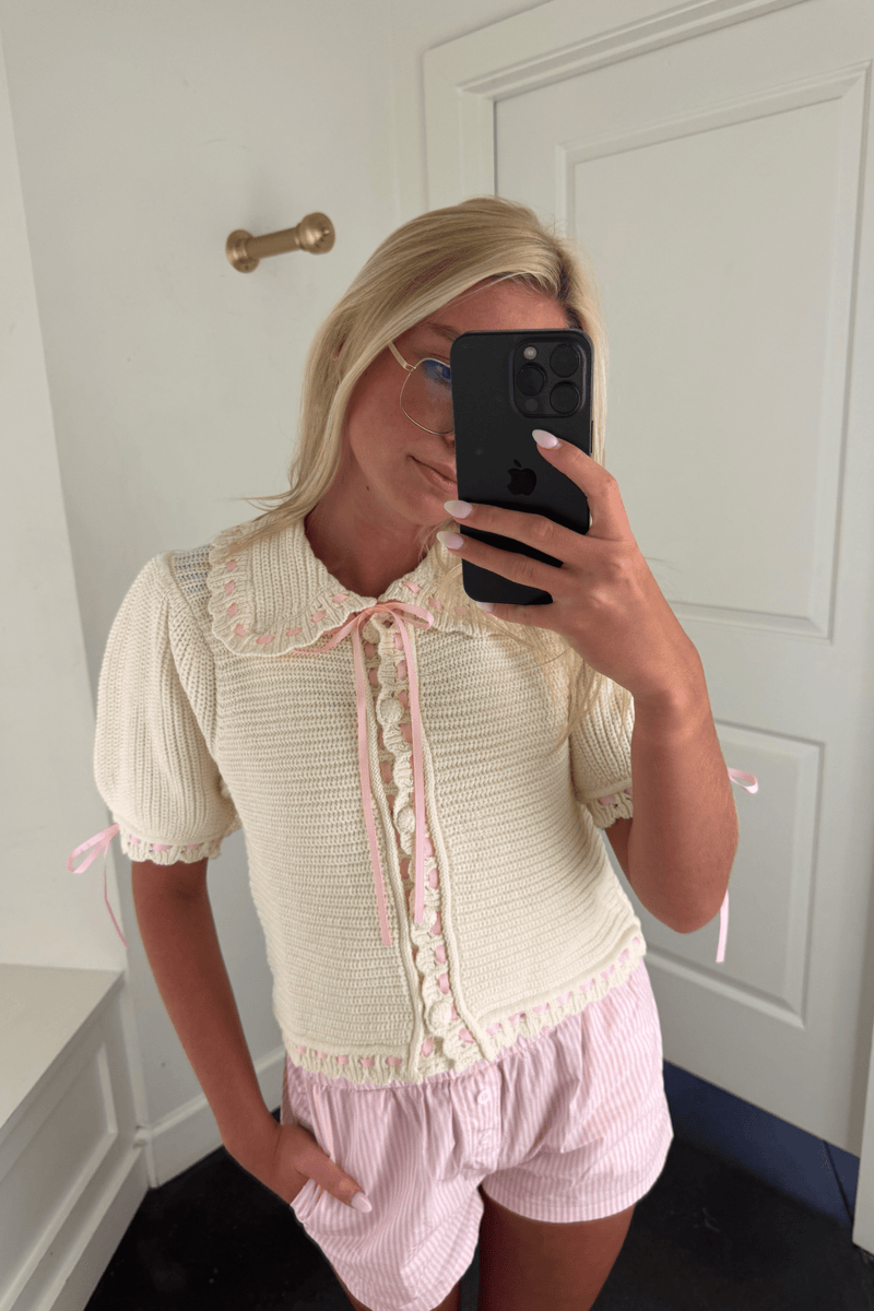 SOFIE THE LABEL | Lily Knit Blouse - Cream