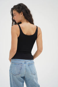 LNA | Timeless Ribbed Tank - Black