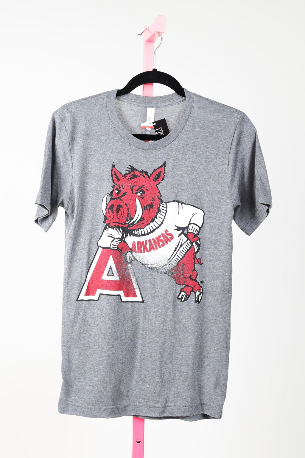 Retro Hog T-shirt - Grey