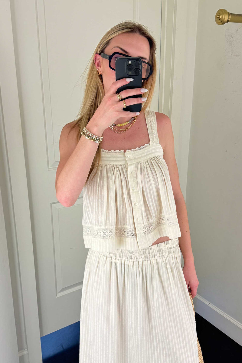 FRNCH | Lalita Top - Creme