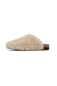 ROAM | Cloud Shearling Slip - Natural