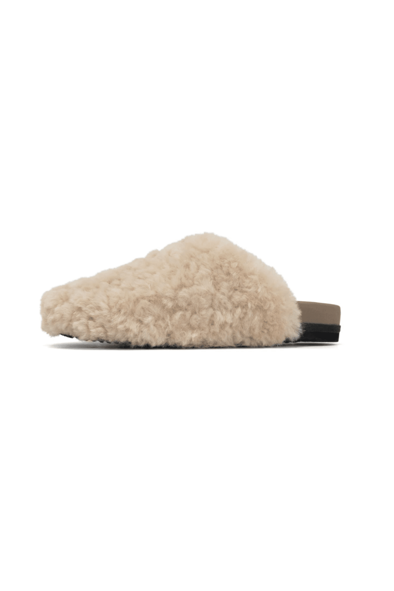 ROAM | Cloud Shearling Slip - Natural