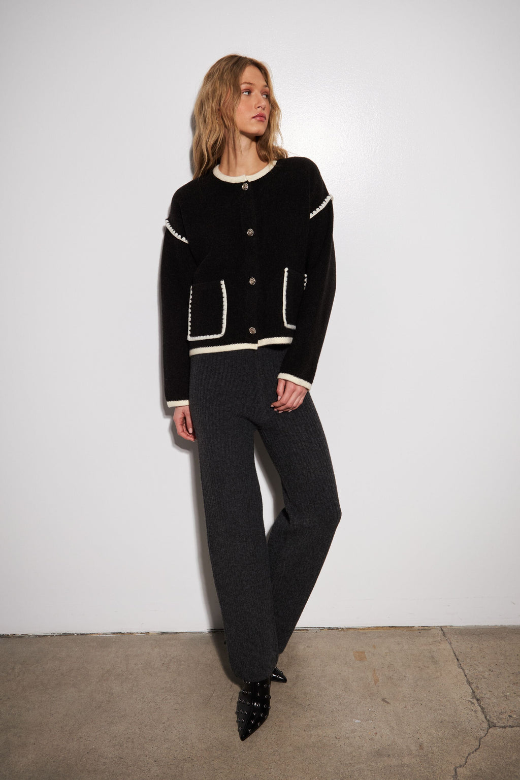 JOHN + JENN | Rene Sweater - Burnt Ember