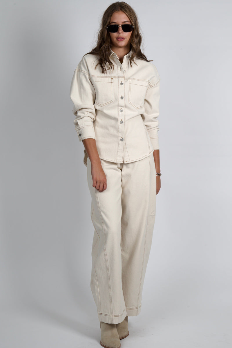 FRNCH | Bancha Pant - Creme