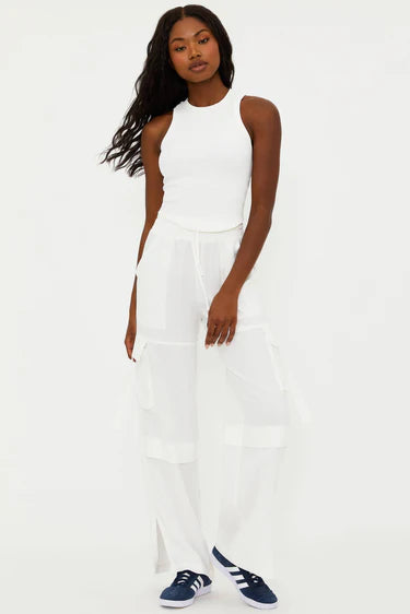 BEACH RIOT | Gianna Pant - White