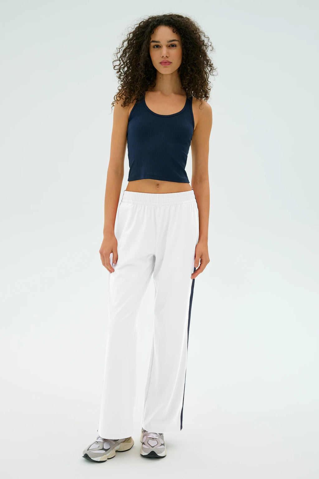 SPLITS59 | Maxie Rigor Track Pant - White/Indigo