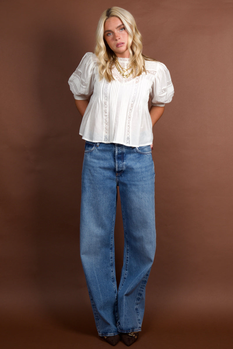 SUNDAYS | Moni Top - White