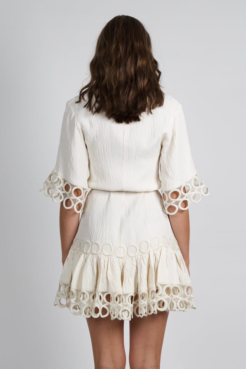ALEXIS | Kaila Dress - Alabaster