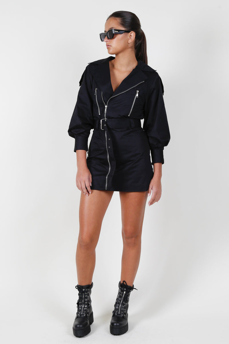THE FEMM | The Alma Dress - Black