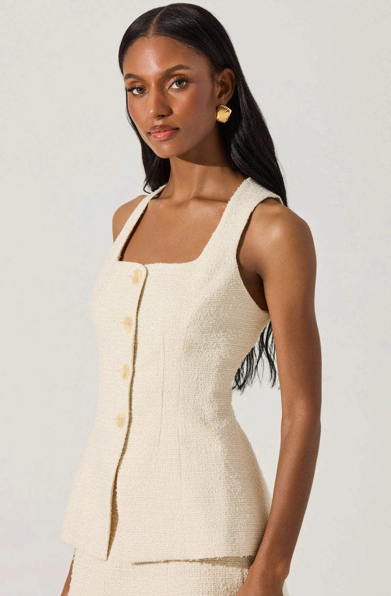 ASTR | Brunelle Vest - Oatmeal