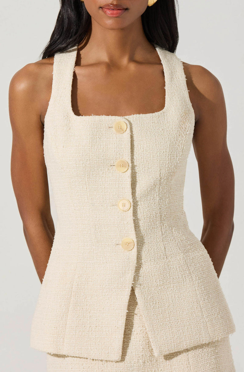 ASTR | Brunelle Vest - Oatmeal