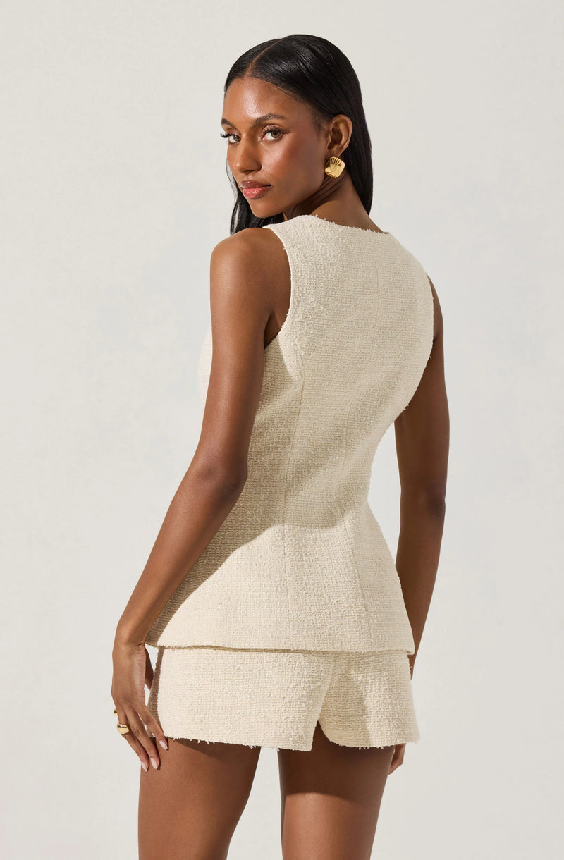 ASTR | Brunelle Vest - Oatmeal