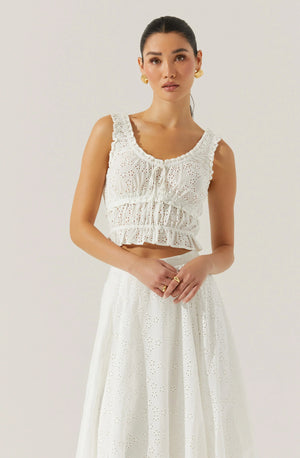 ASTR | Kissel Top - White