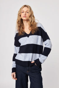JOHN + JENN | Hadley Sweater - Midnight Window