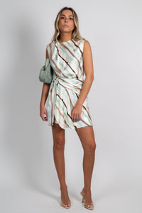 A.L.C. | Delia Dress - Mint Multi