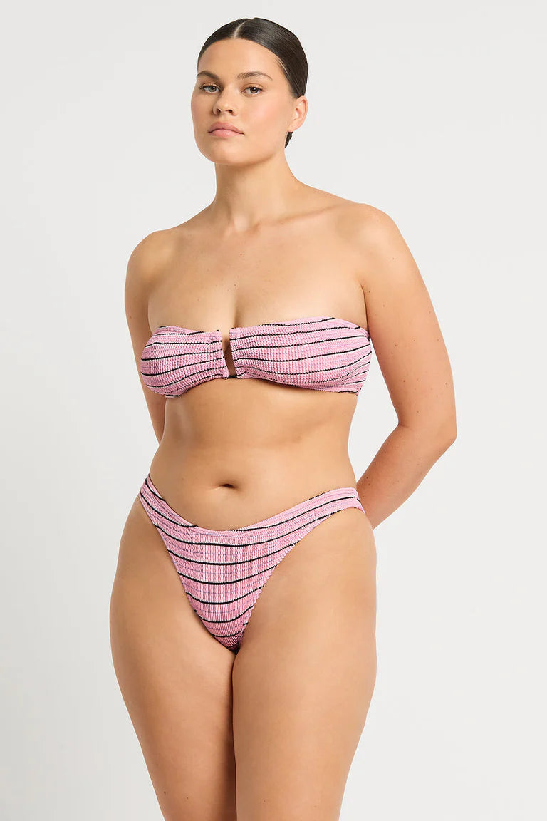 BOND - EYE | Blake Bandeau - Pastel Pink Stripe