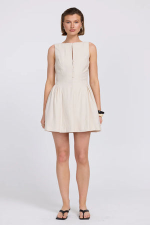 SOVERE | Eve Mini Dress - Neutral