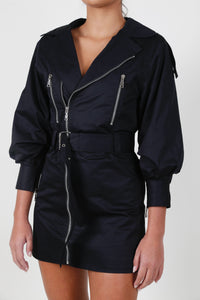 THE FEMM | The Alma Dress - Black