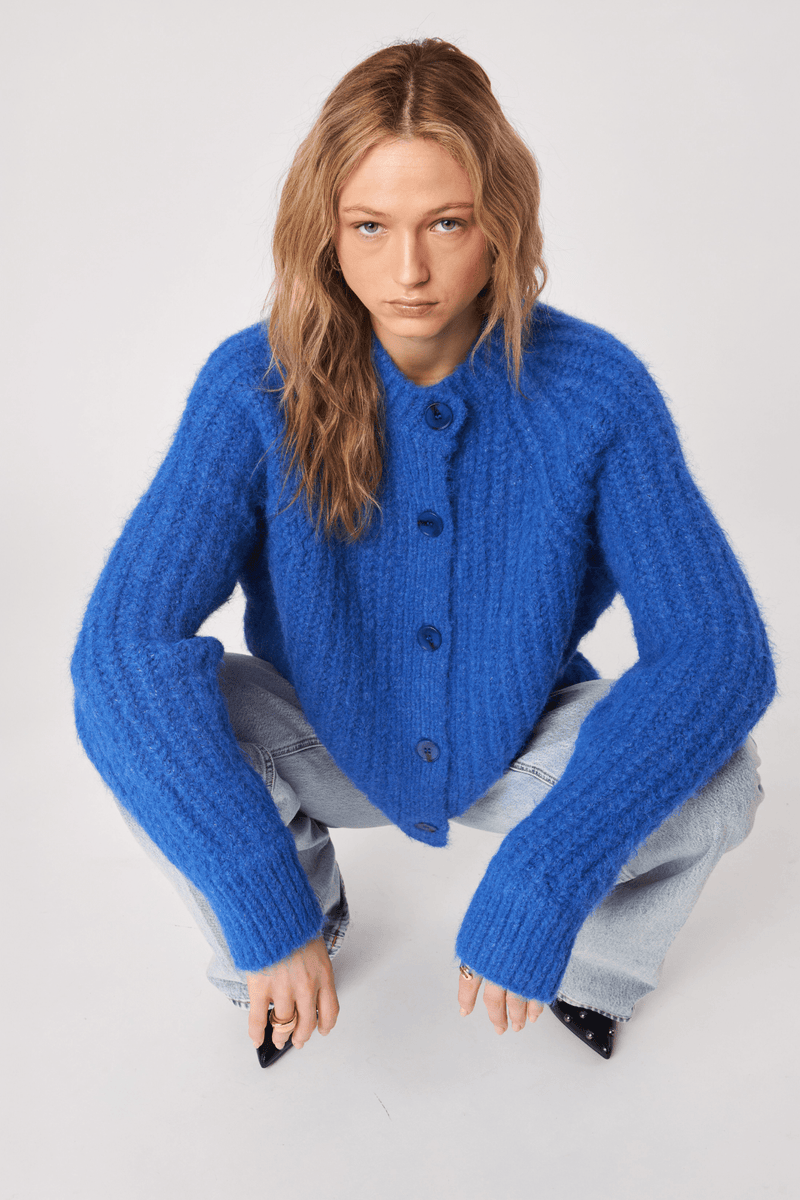 JOHN + JENN | Benny Cardigan - Electric Cobalt