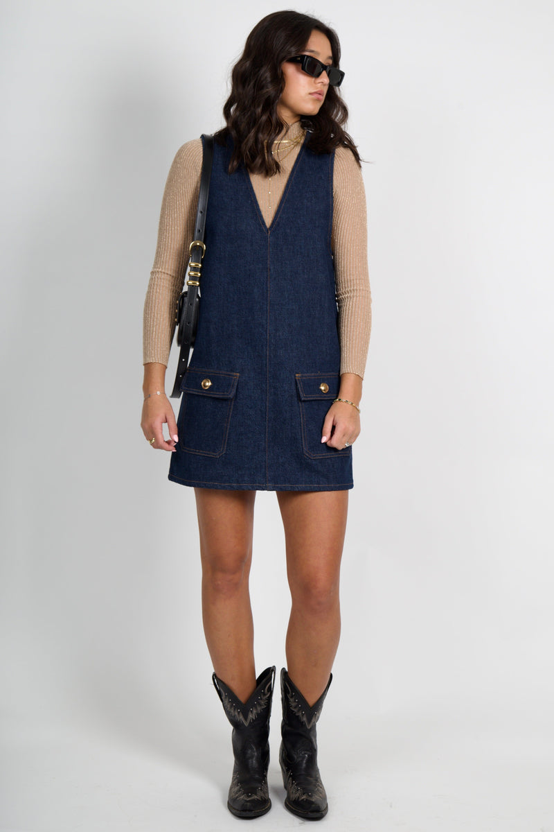 FRAME | The Pinafore Dress - Alchemy