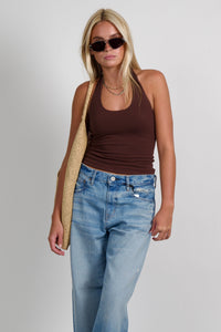 LNA | Mia Halter Tank - Deep Canyon
