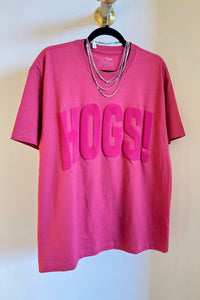 Hogs Mono Puff Tee - Red