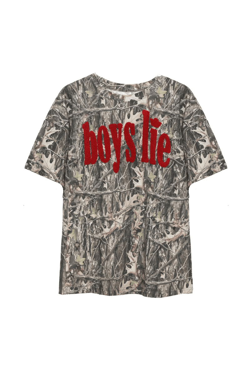 BOYS LIE | OG Manhunt Slub Bf Tee - Camo
