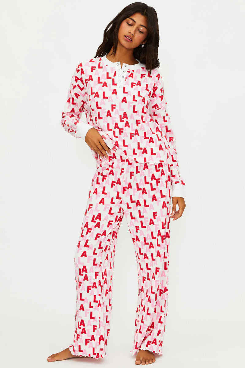 BEACH RIOT | Pacific Long Sleeve Sleep Set - FALALA