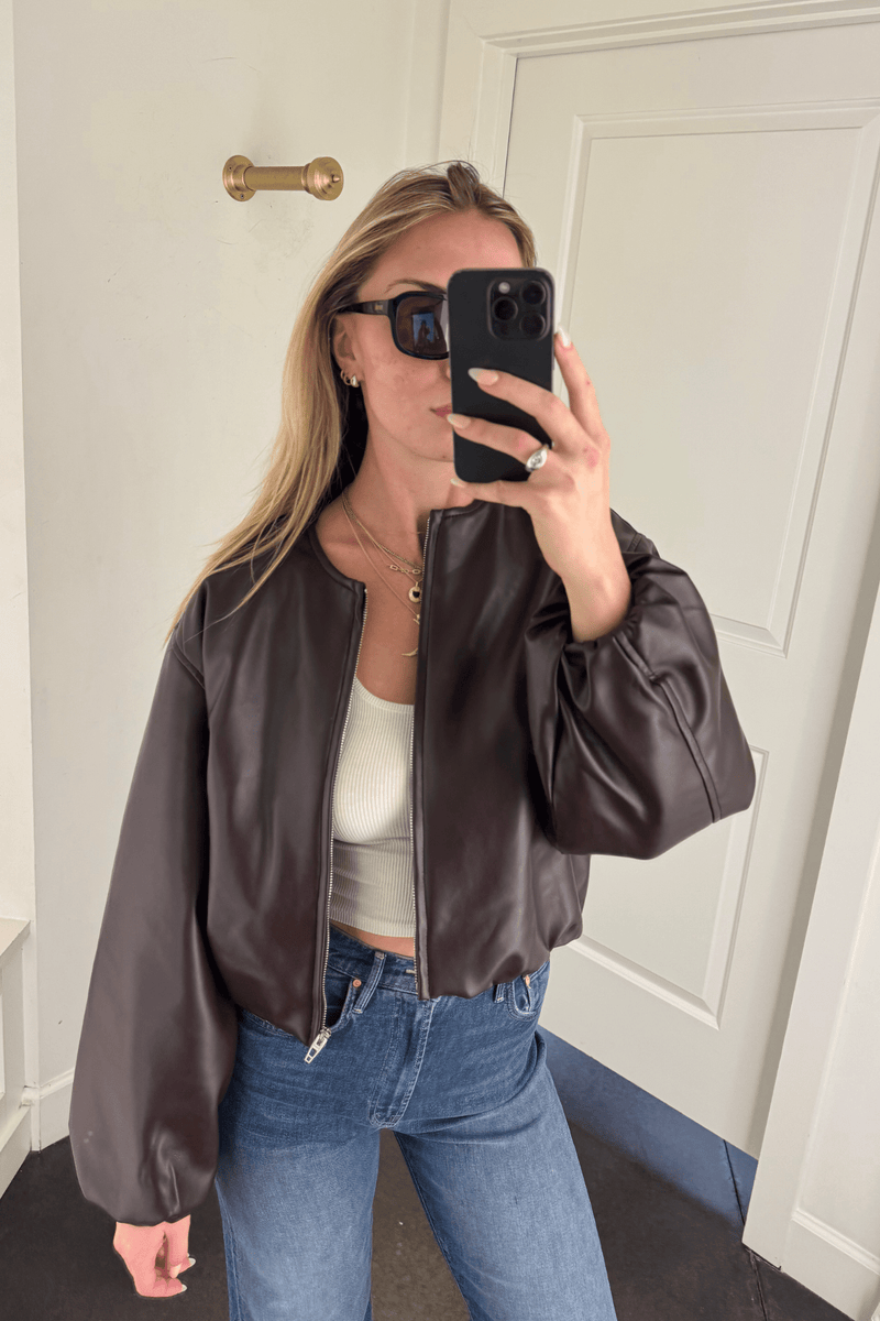 BLANK NYC | Grand Slam Bomber Jacket
