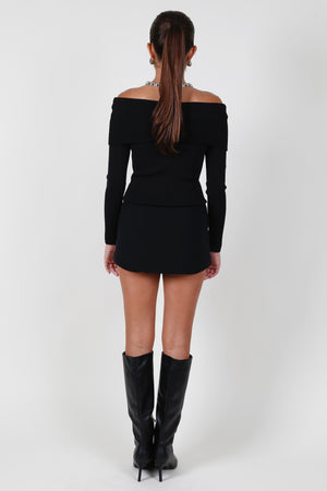 ALEXIS | The Amie Top - Noir