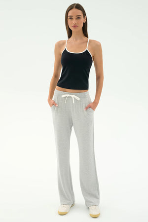 SPLITS59 | Raven Fleece Sweatpants - Heather Grey