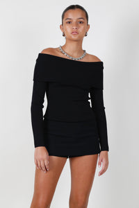 ALEXIS | The Amie Top - Noir