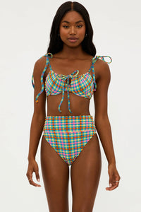 BEACH RIOT | Caitlin Top Sunny Side - Gingham