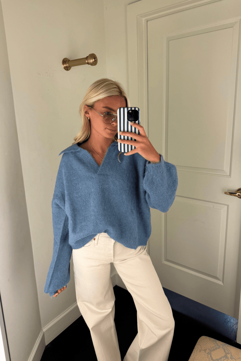 FRNCH | Josse Sweater - Bleu Jean