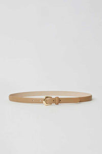 B-LOW THE BELT | Kennedy Mini Leather Belt - Camel