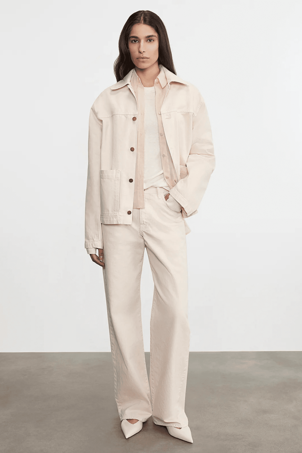 ENZA COSTA | Field Jacket - Beige