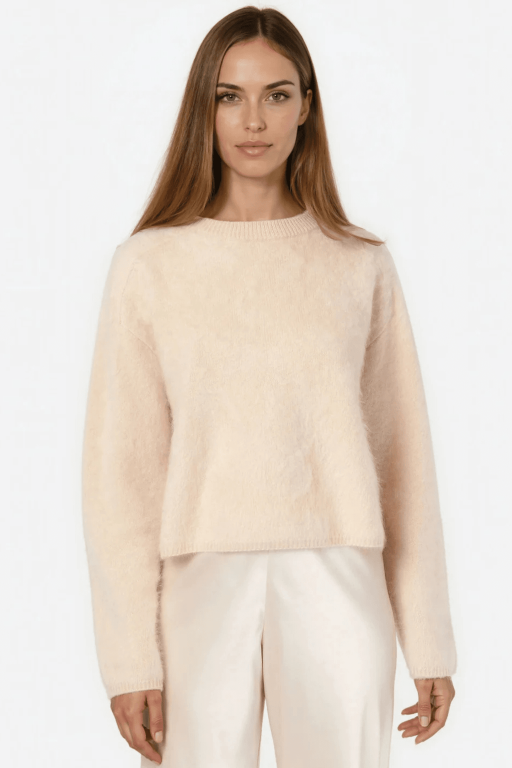 CAMI NYC | Niall Cashmere Sweater - Oat