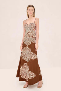 Alexis Rayana Dress in Brown