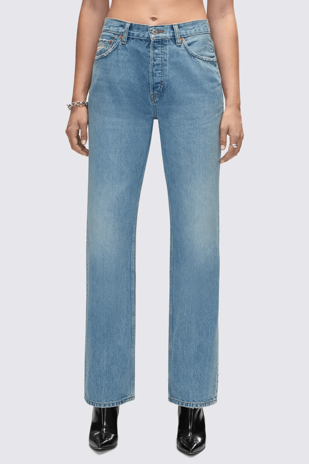 RE/DONE - 90’s Jean - Worn Blue