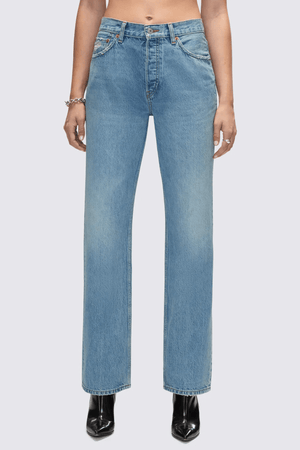RE/DONE - 90’s Jean - Worn Blue