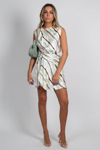 A.L.C. | Delia Dress - Mint Multi