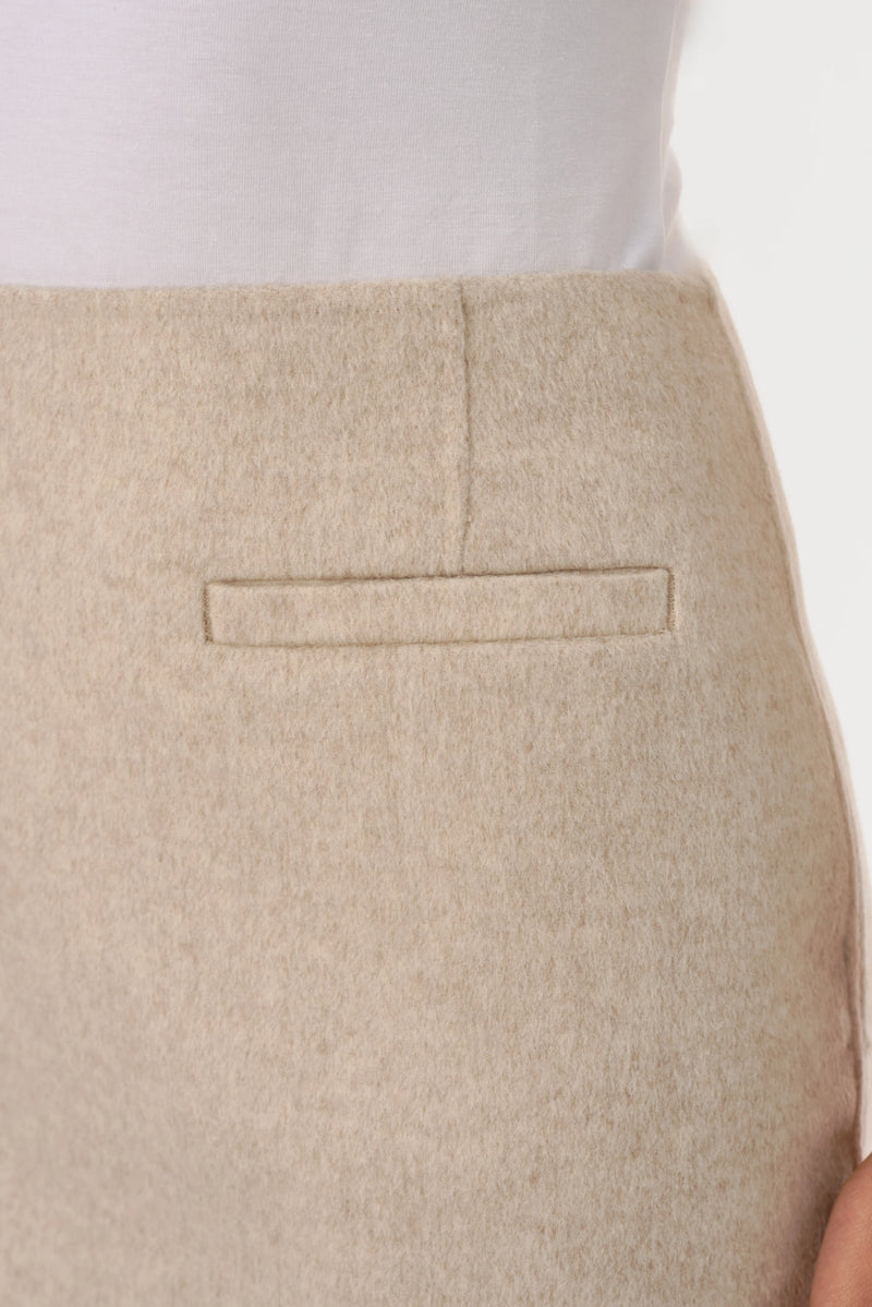 LAMARQUE | Candela Mini Skirt - Heather/ Beige