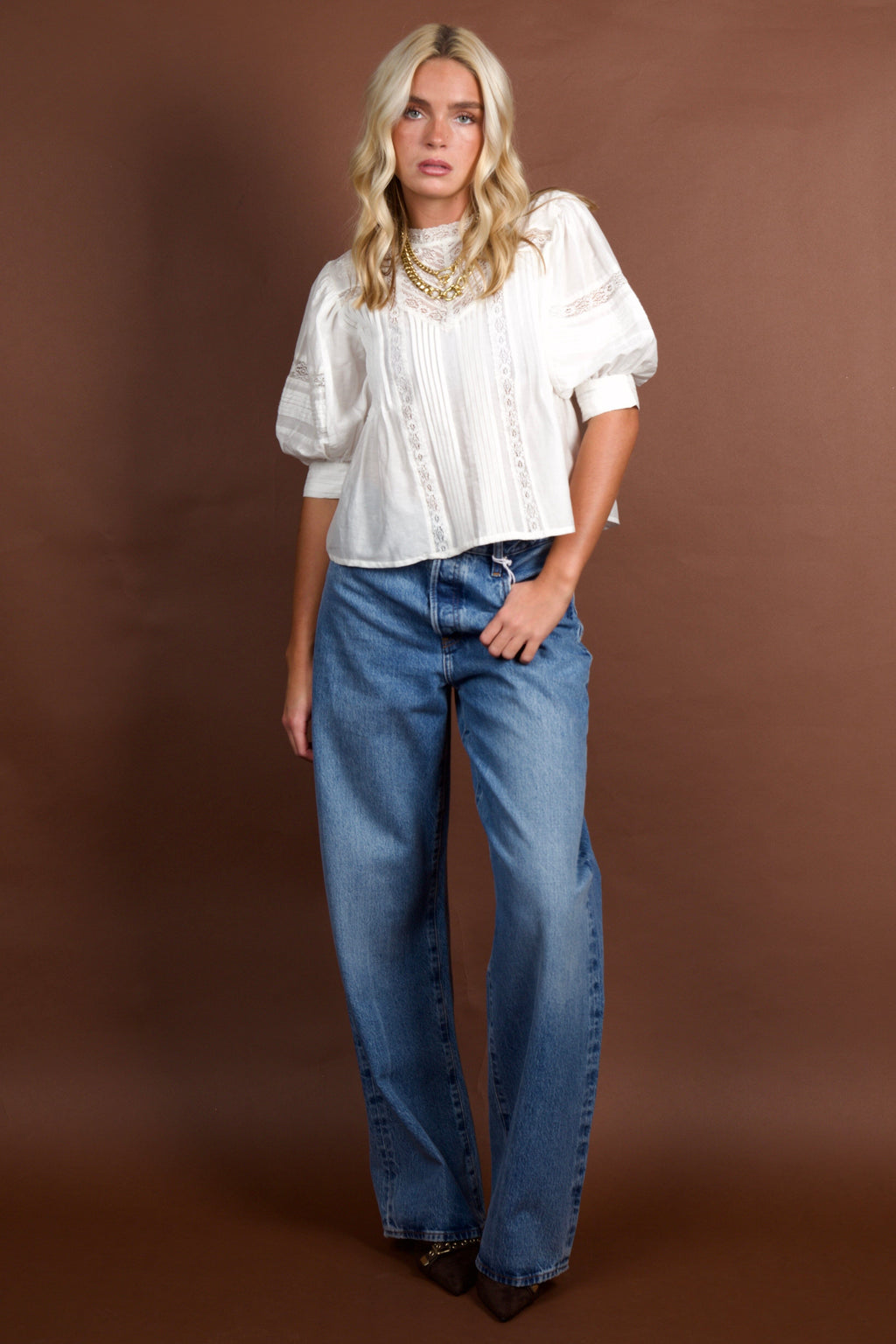 SUNDAYS | Moni Top - White