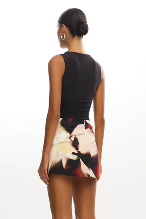 SIGNIFICANT OTHER | Astryd Mirco Mini Skirt - Cinnamon Fleur