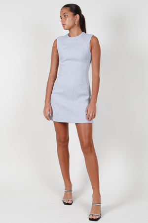 ALEXIS | The Adria Dress - Stone Blue