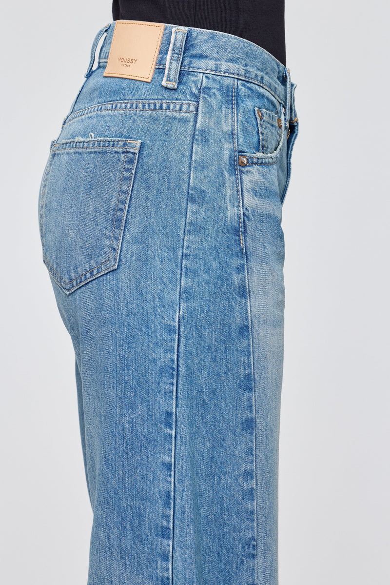MOUSSY | Bayard Side Line Cocoon Pant - Denim