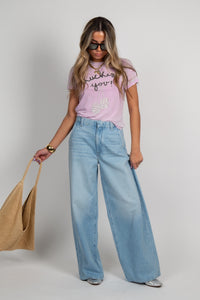 RE/DONE | Lucky You Classic Tee - Lilac