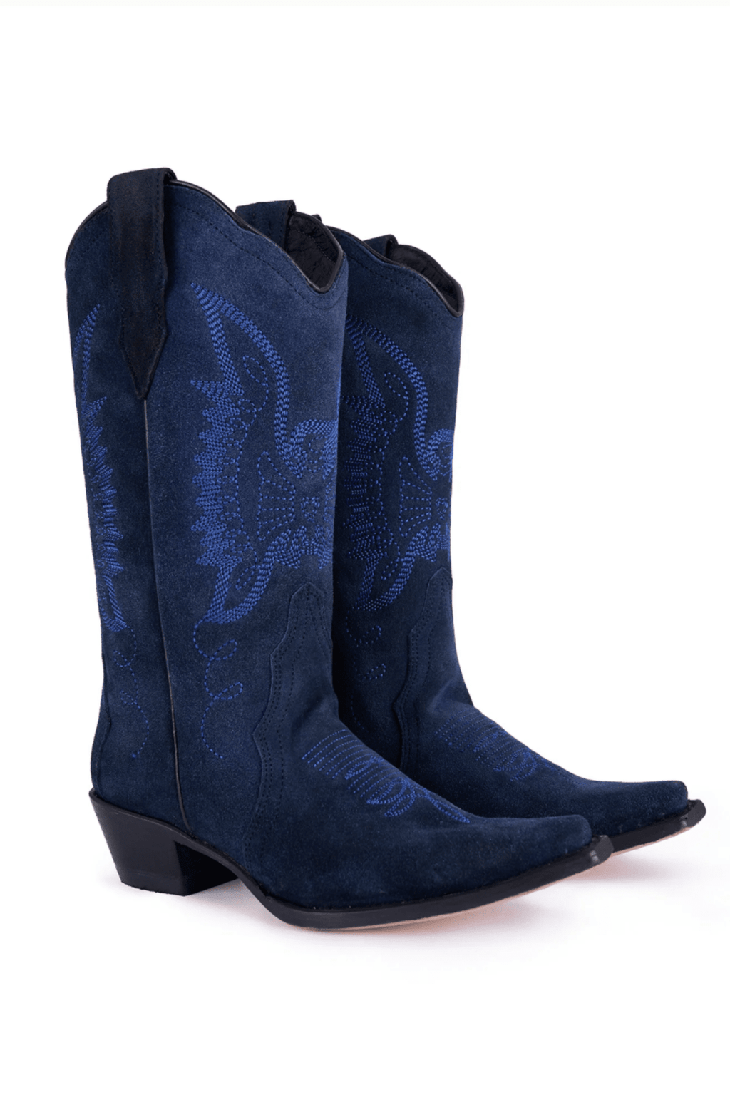 MONTSERRAT MESSEGEUR | Botas Jornada Gamuza Marino