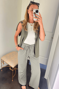 EN SAISON | Roan Trouser - Lichen